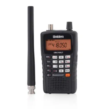 uniden bc75xlt портативный полицейский сканер