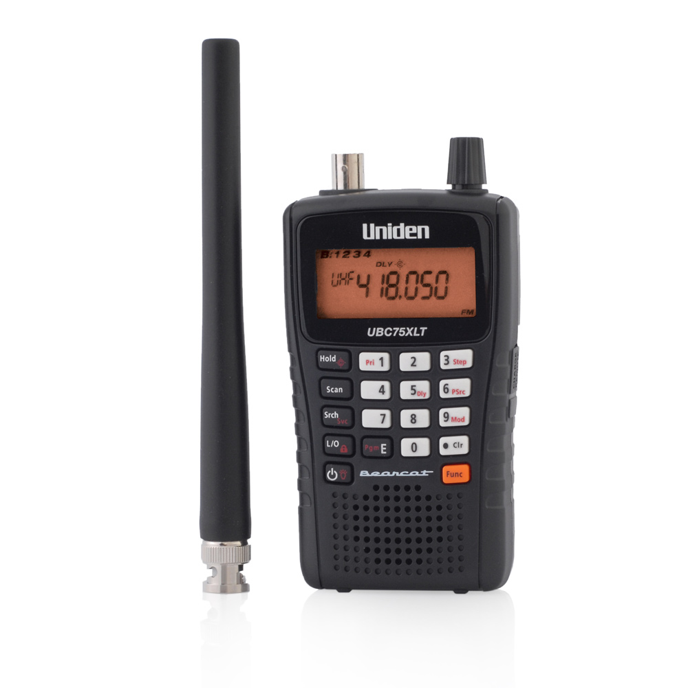 uniden bc75xlt портативный полицейский сканер