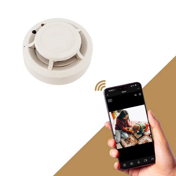 Шпионская камера в датчике дыма